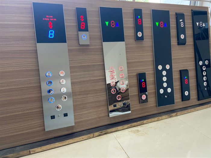 Elevator cabin interior project